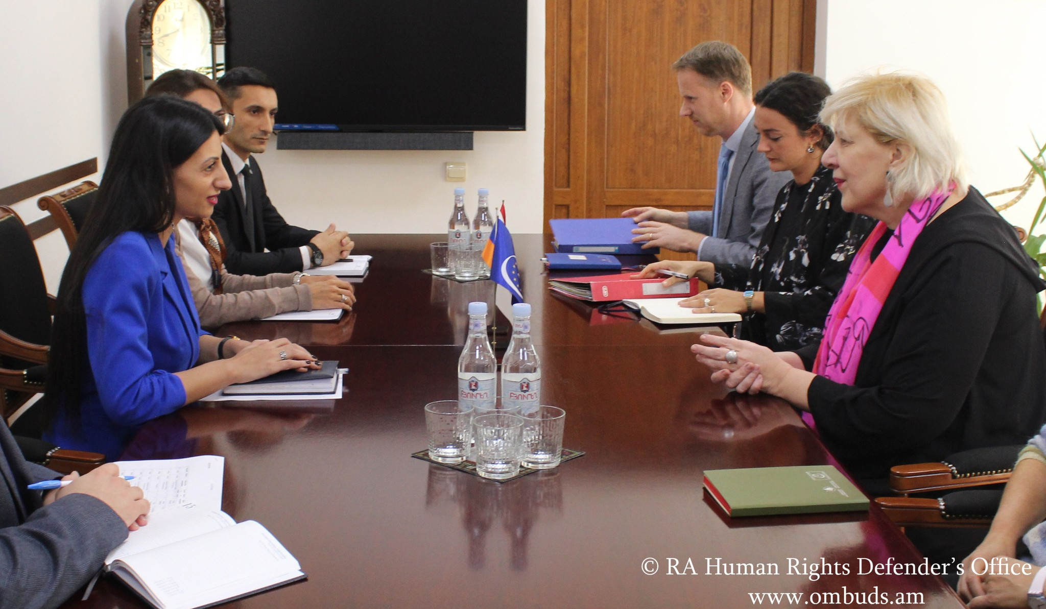 Anahit Manasyan hosted Dunja Mijatović: issues on the protection of the rights of forcibly displaced persons were discussed