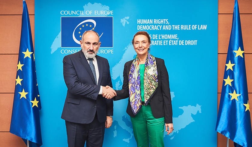 Генеральный секретарь Совета Европы обсудил с премьер-министром РА события, происходящие в регионе