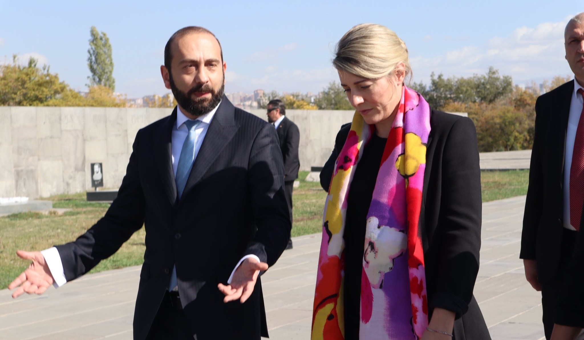 We remember and demand: Mélanie Joly's  X post after visit to Armenian Genocide Memorial