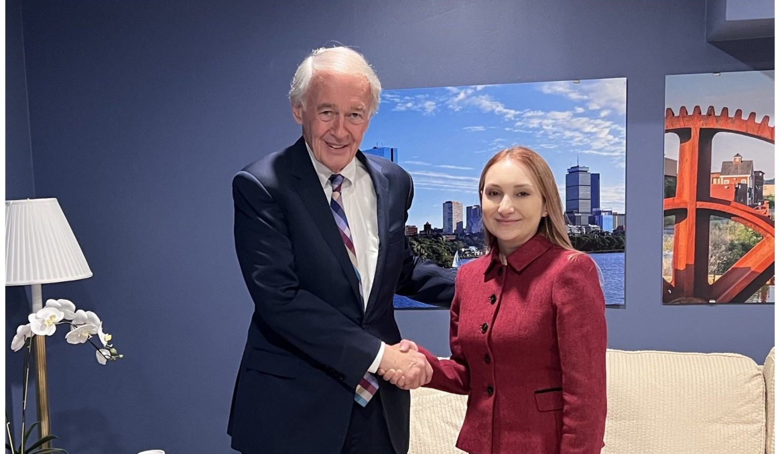 Ambassador Makunts presented to Senator Markey security situation created around Armenia, consequences of ethnic cleansing of Armenians of Nagorno-Karabakh