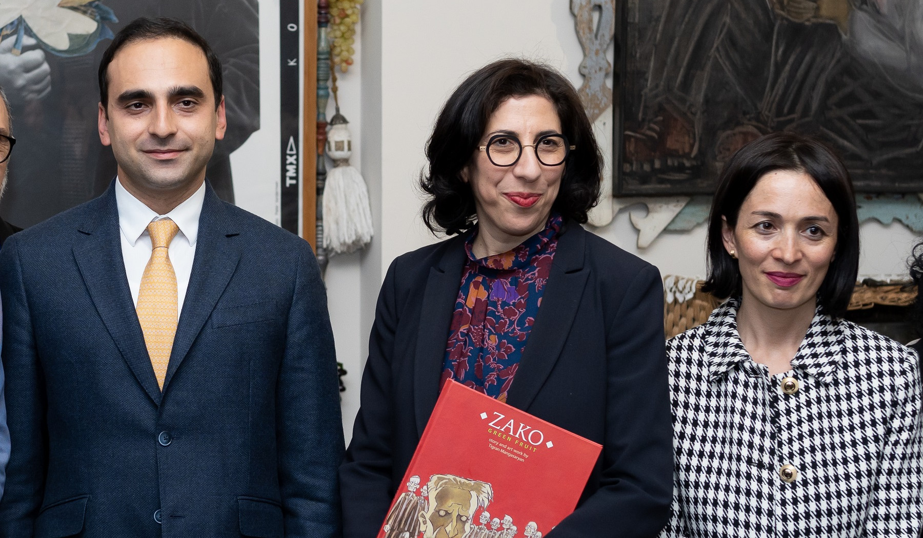 Ֆրանսիայի  պատվիրակությունը Փարաջանովի թանգարանում ներկա է եղել  Zako անիմացիոն նախագծի շնորհանդեսին