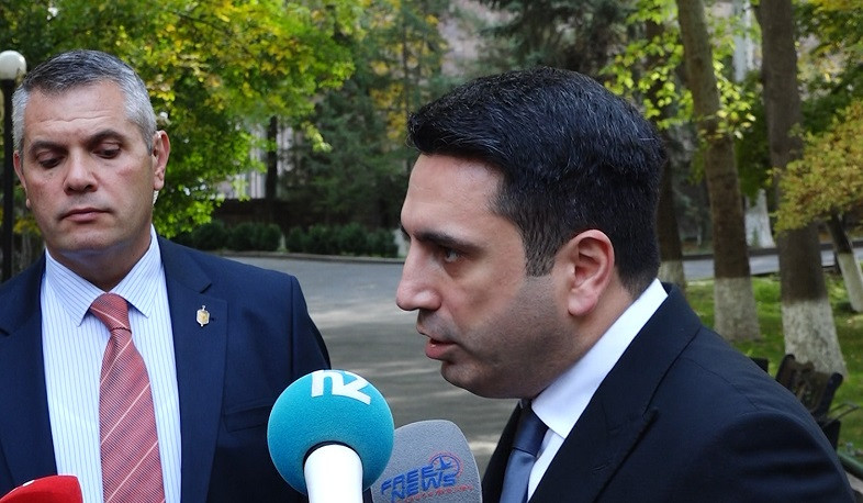 Armenia cannot exclude itself from economic relations of region: Alen Simonyan's reference to Crossroads of Peace project