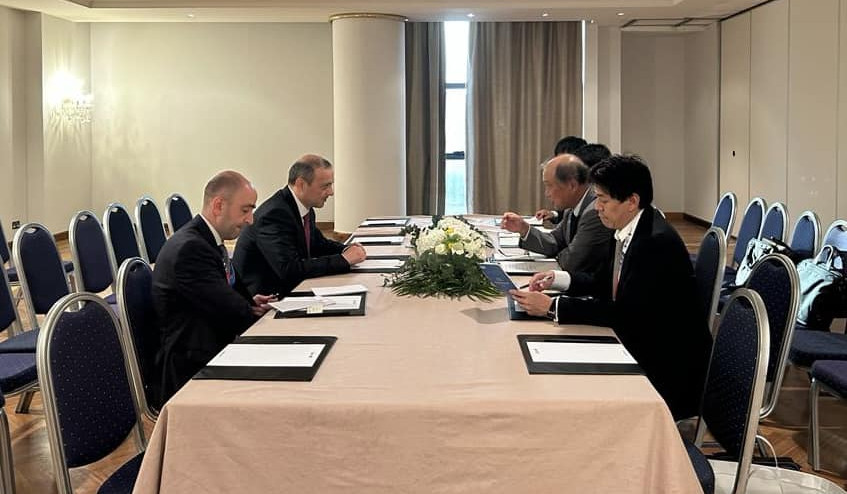 Armen Grigoryan discussed bilateral cooperation in field of security and economy with Japanese Prime Minister's adviser