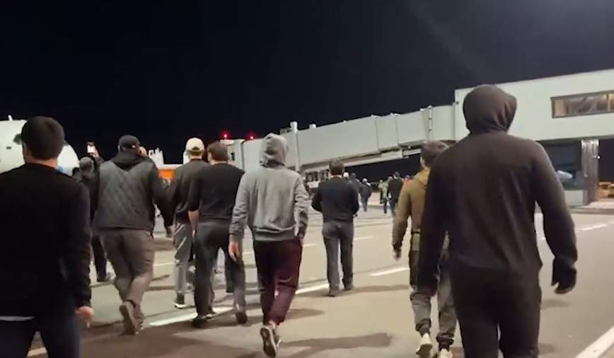 Задержаны 60 участников беспорядков в аэропорту Махачкалы