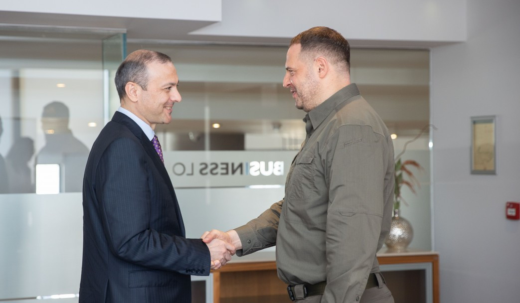 ՀՀ ԱԽ քարտուղարն ու Ուկրաինայի նախագահի աշխատակազմի ղեկավարը քննարկել են երկու երկրների համագործակցության հեռանկարները