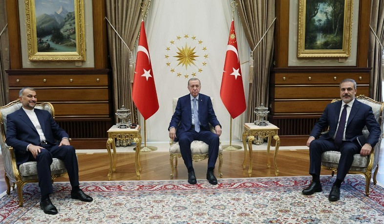 Абдоллахиан в ходе визита в Турцию встретился с Эрдоганом и Фиданом