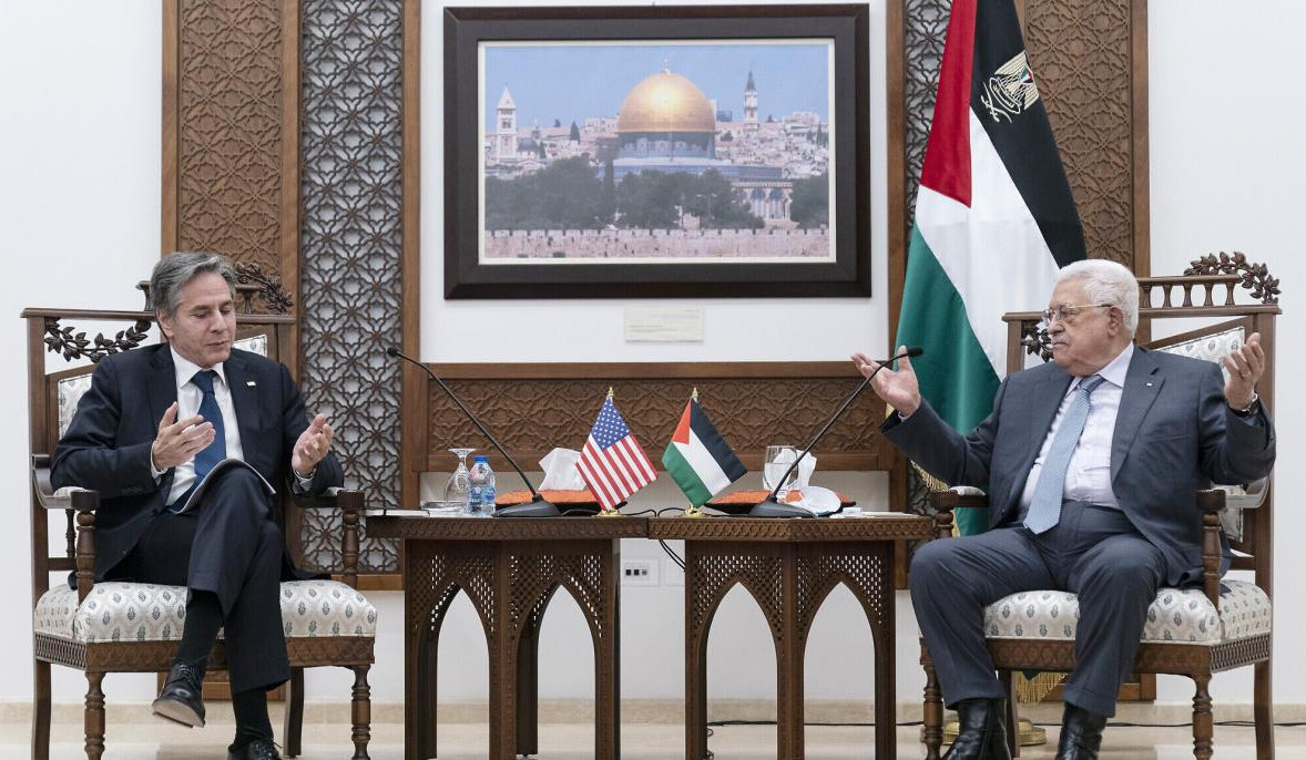 Մահմուդ Աբասը  Էնթոնի Բլինքենին հայտնել է Գազայի հատվածում զինադադար հաստատելու անհրաժեշտության մասին