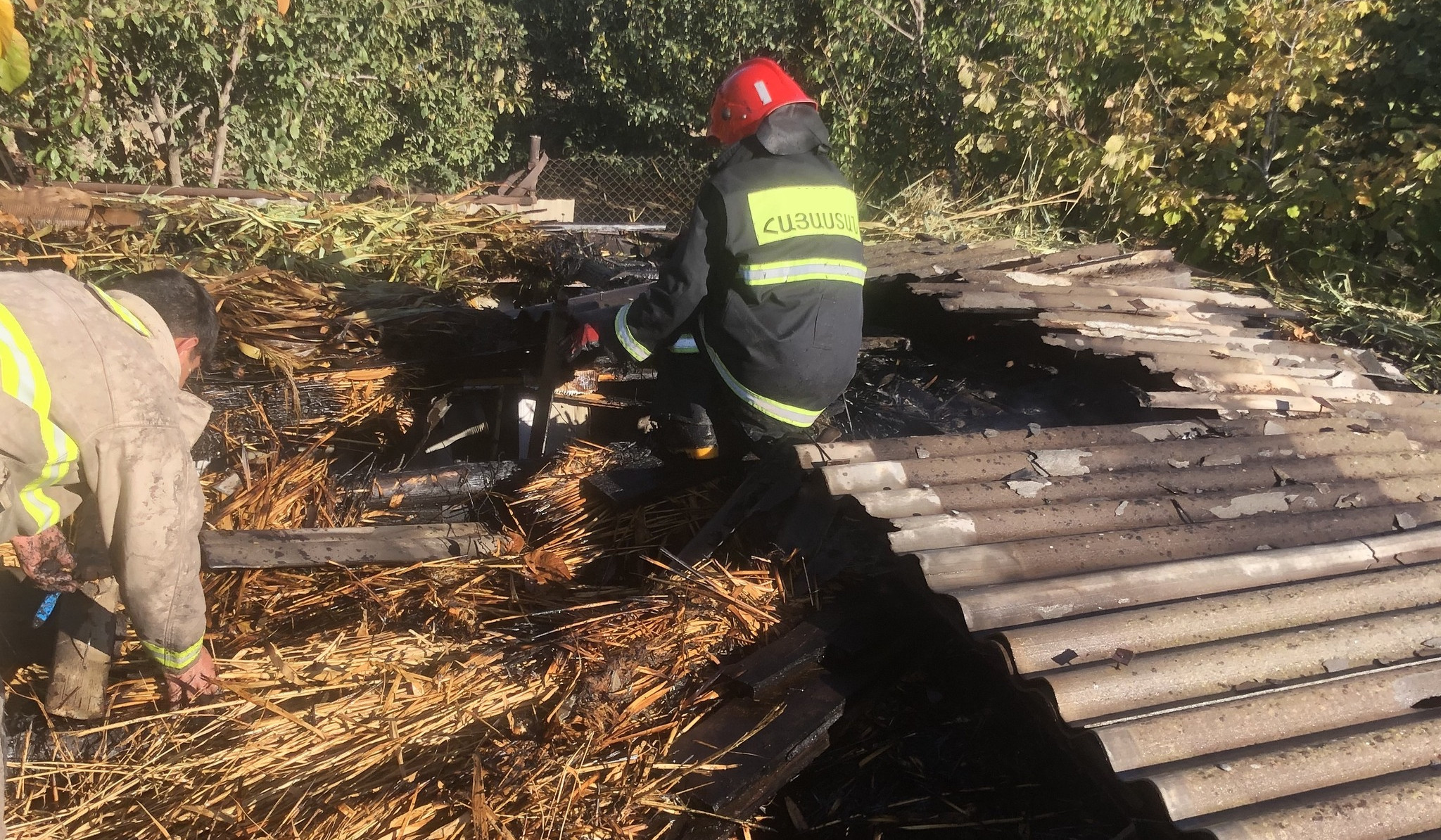 Հրդեհ Նորաշեն գյուղում