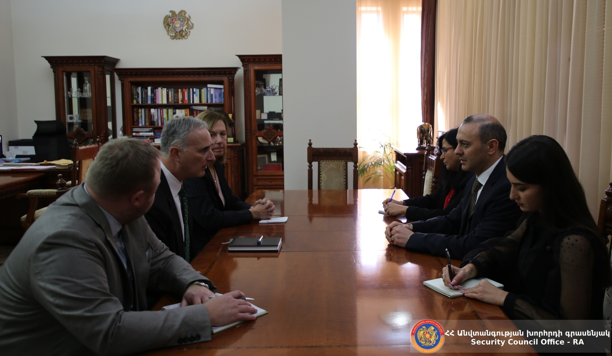 Armen Grigoryan and Louis Bono discussed process of normalizing Armenia-Azerbaijan relations