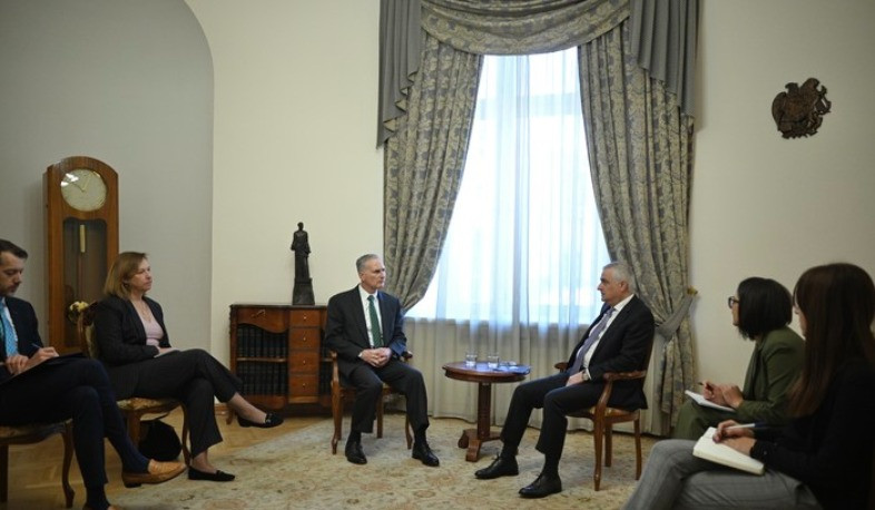 Deputy Prime Minister Mher Grigoryan received U.S. Co-Chair of OSCE Minsk Group
