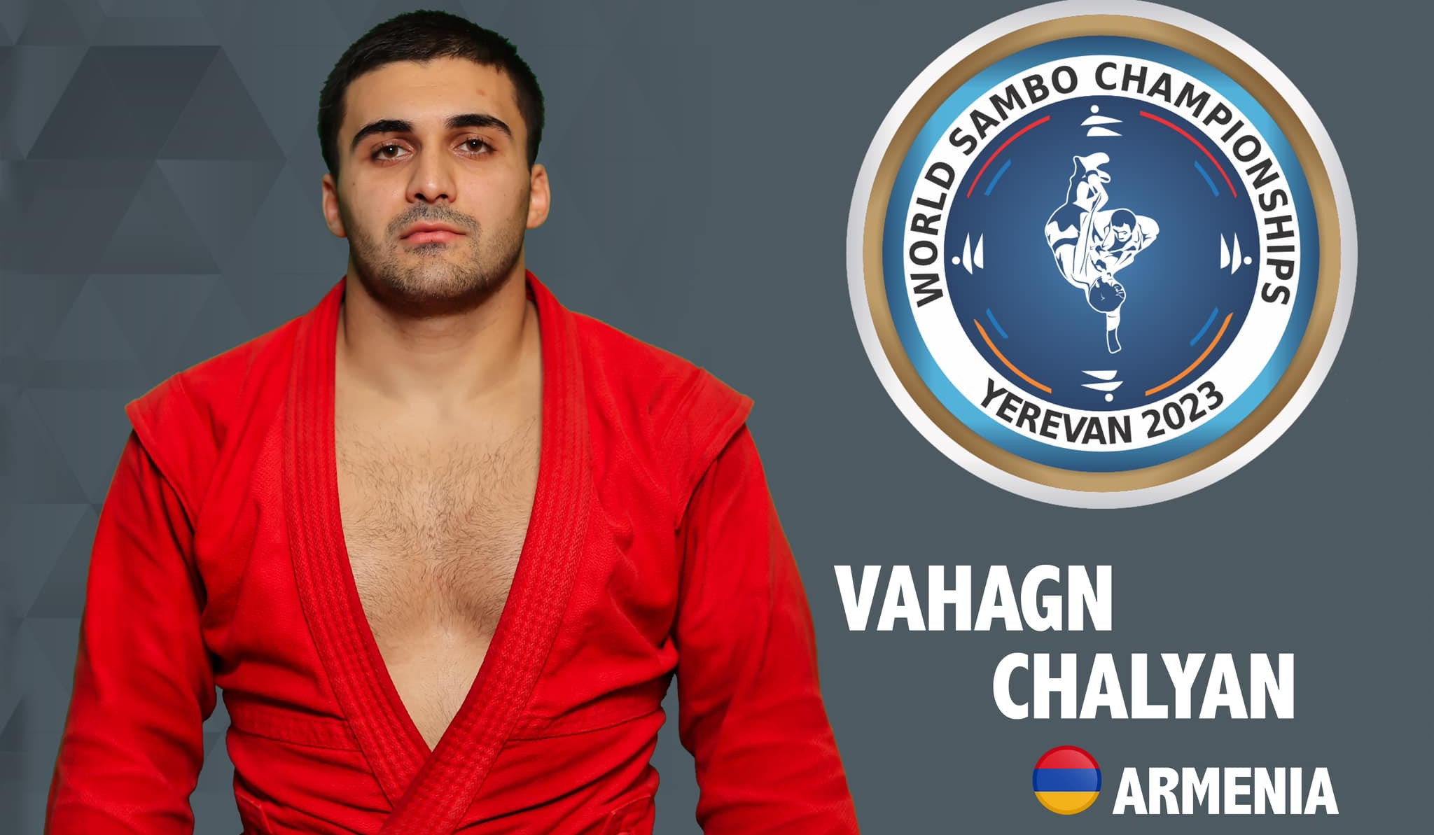 Վահագն Չալյանը՝ Սամբոյի աշխարհի առաջնության բրոնզե մեդալակիր