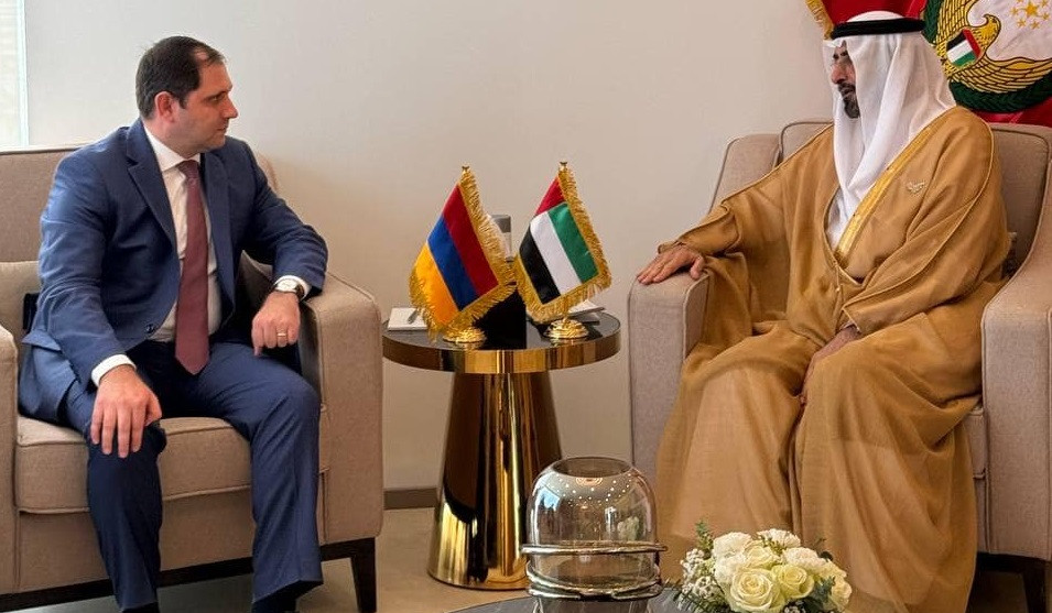 Сурен Папикян обсудил со своим коллегой из ОАЭ перспективы сотрудничества в сфере обороны