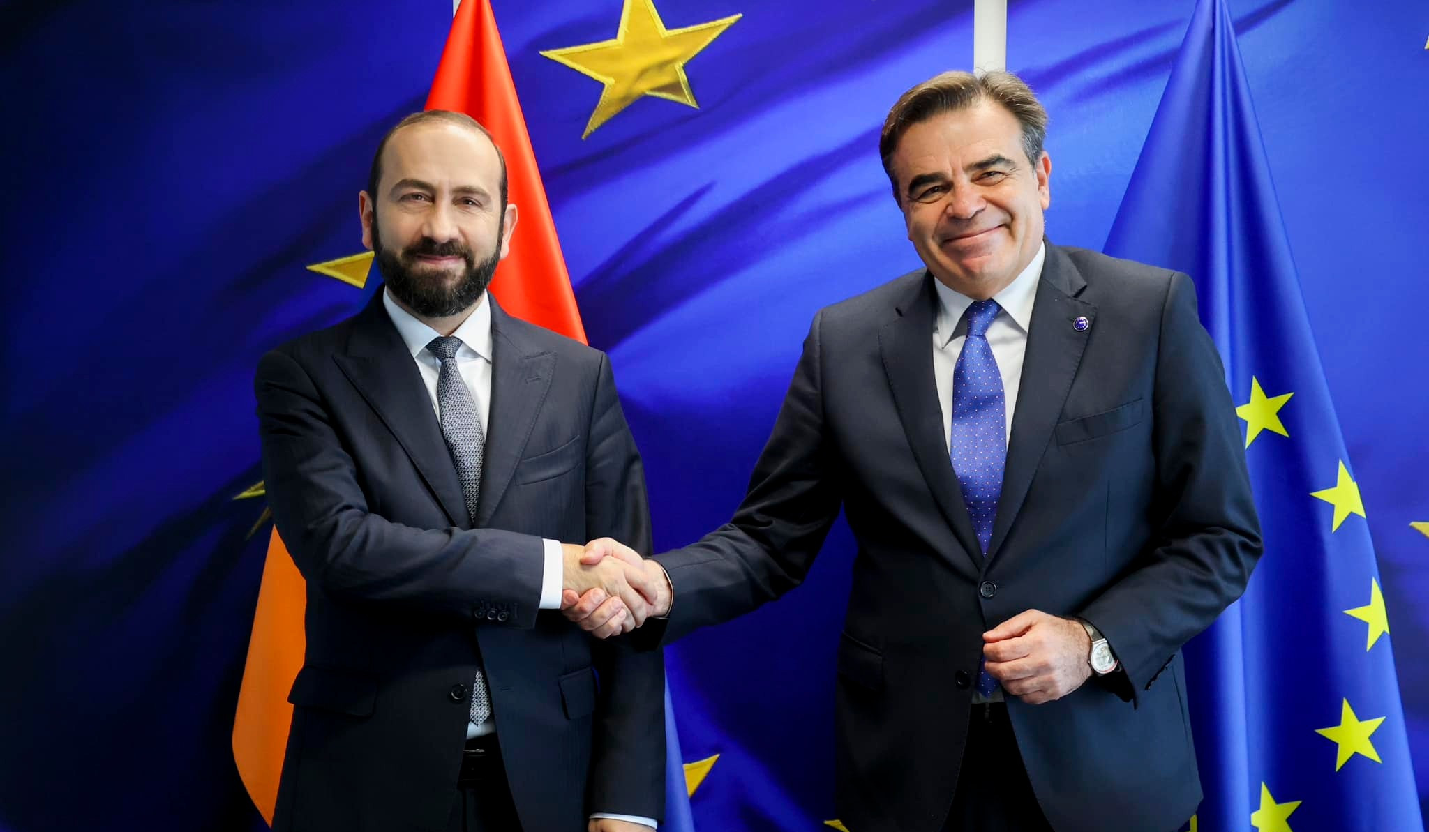 ER xarici işlər naziri və Avropa Komissiyasının vitse-prezidenti təhlükəsizlik sektorunda qarşılıqlı maraq doğuran məsələləri müzakirə ediblər