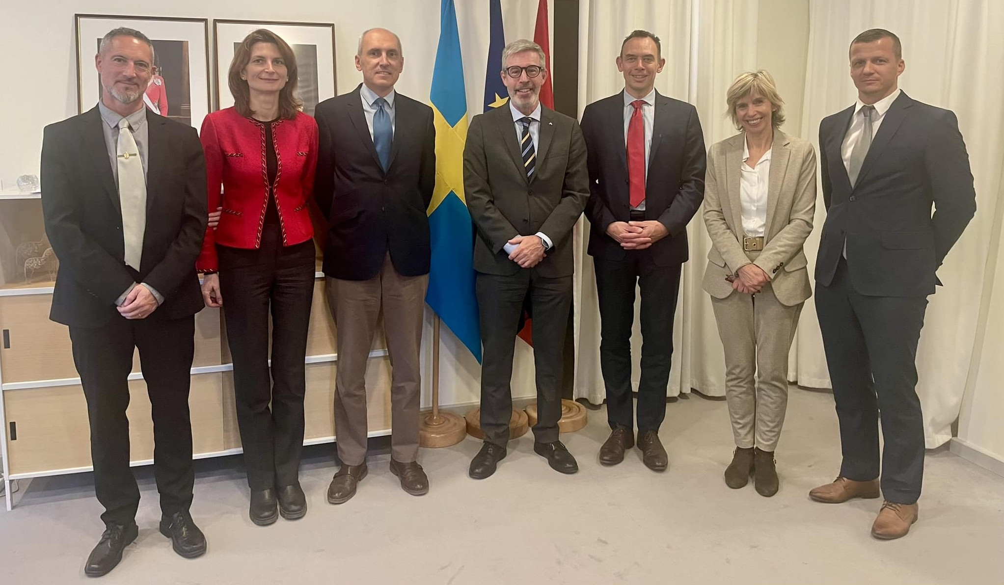 Swedish ambassador hosted EU officials on fact-finding mission in Armenia