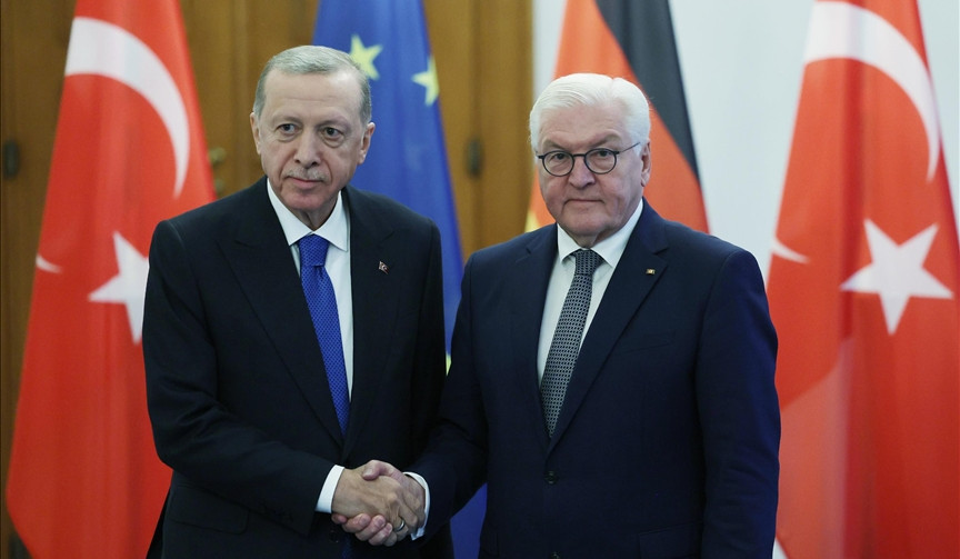 Президенты Турции и ФРГ договорились взаимодействовать с целью обеспечить прекращение огня в Палестине и доставку гуманитарной помощи в регион