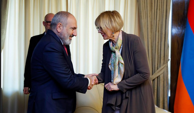Nikol Pashinyan and Helga Maria Schmid discussed issues related tօ process of normalization of Armenia-Azerbaijan relations