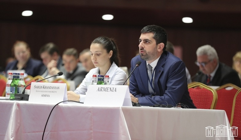 Sargis Khandanyan gives speech at OSCE PA Autumn Meeting: Despite wars and crises of past we strongly believe that our region needs real, sustainable, and lasting peace