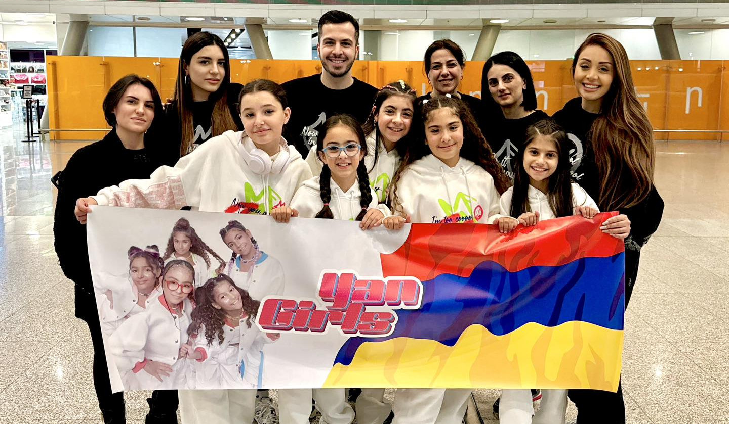 Делегация, представляющая Армению на конкурсе «Детское Евровидение 2023», отправилась в Ниццу