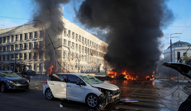 Россия активизировала атаки дронов на Киев: Euronews