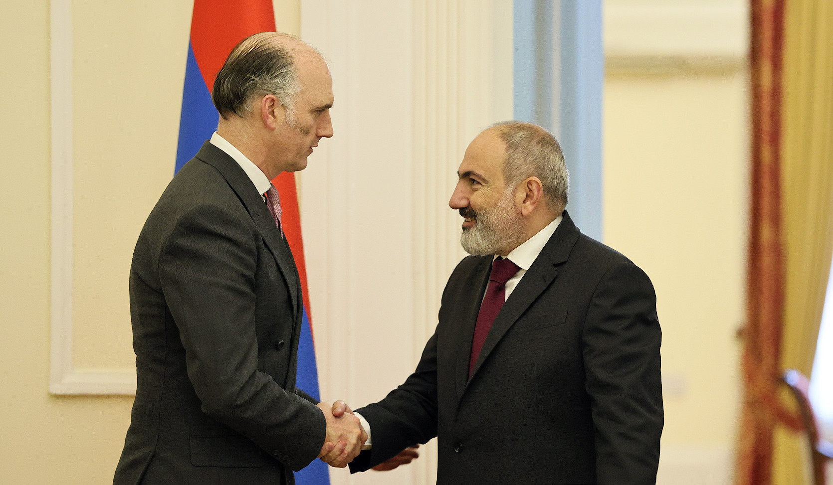 Փաշինյանն ու Լեո Դոքերթին քննարկել են Հայաստան-Ադրբեջան հարաբերությունների կարգավորման գործընթացին վերաբերող հարցեր