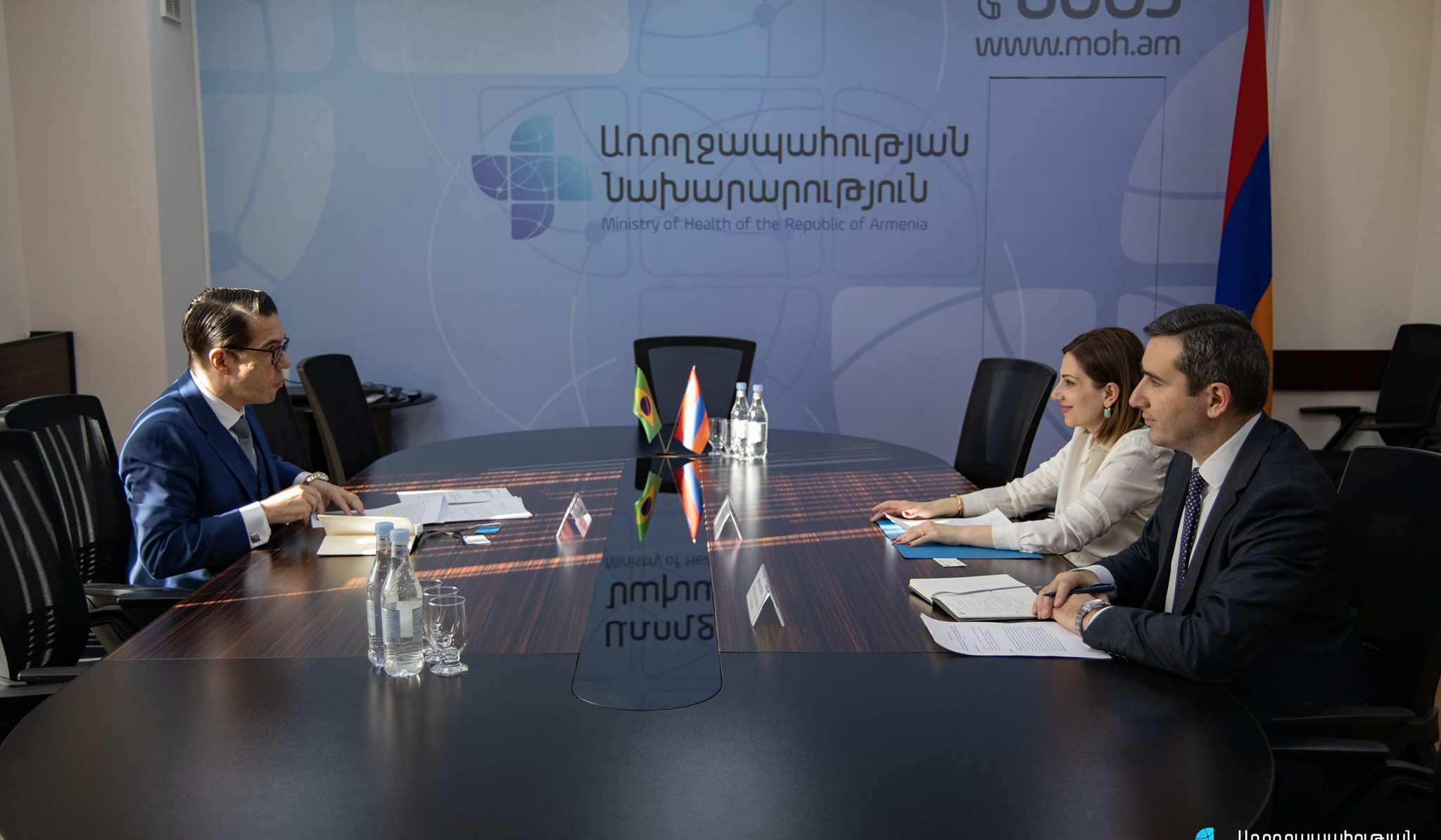 Պայմանավորվածություն է ձեռք բերվել զարգացնելու ՀՀ-ի և Բրազիլիայի միջև երկխոսությունը առողջապահության մի շարք ուղղություններով