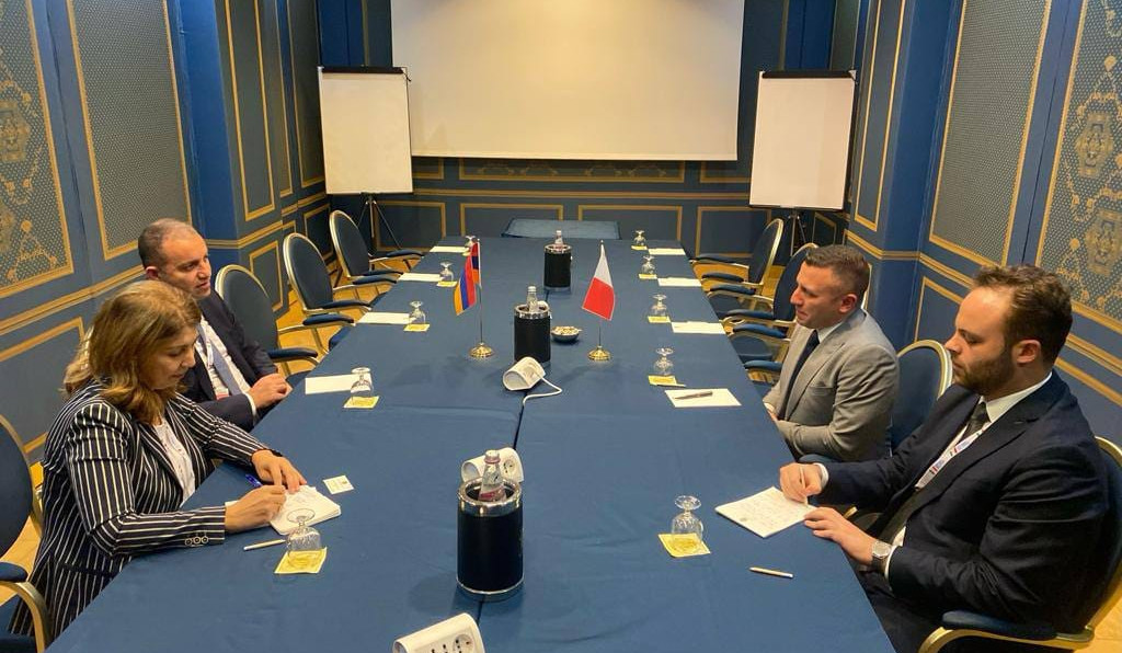 Վահան Քերոբյանը և Մալթայի զբոսաշրջության նախարարը քննարկել են բիզնեսի, մշակույթի ոլորտներում համագործակցության հնարավորությունները