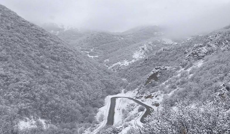 Վարդենյաց և Մեղրու լեռնանցքներում թույլ ձյուն է տեղում