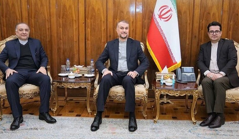 Абдоллахиян встретился с послами Ирана в Армении и Азербайджане