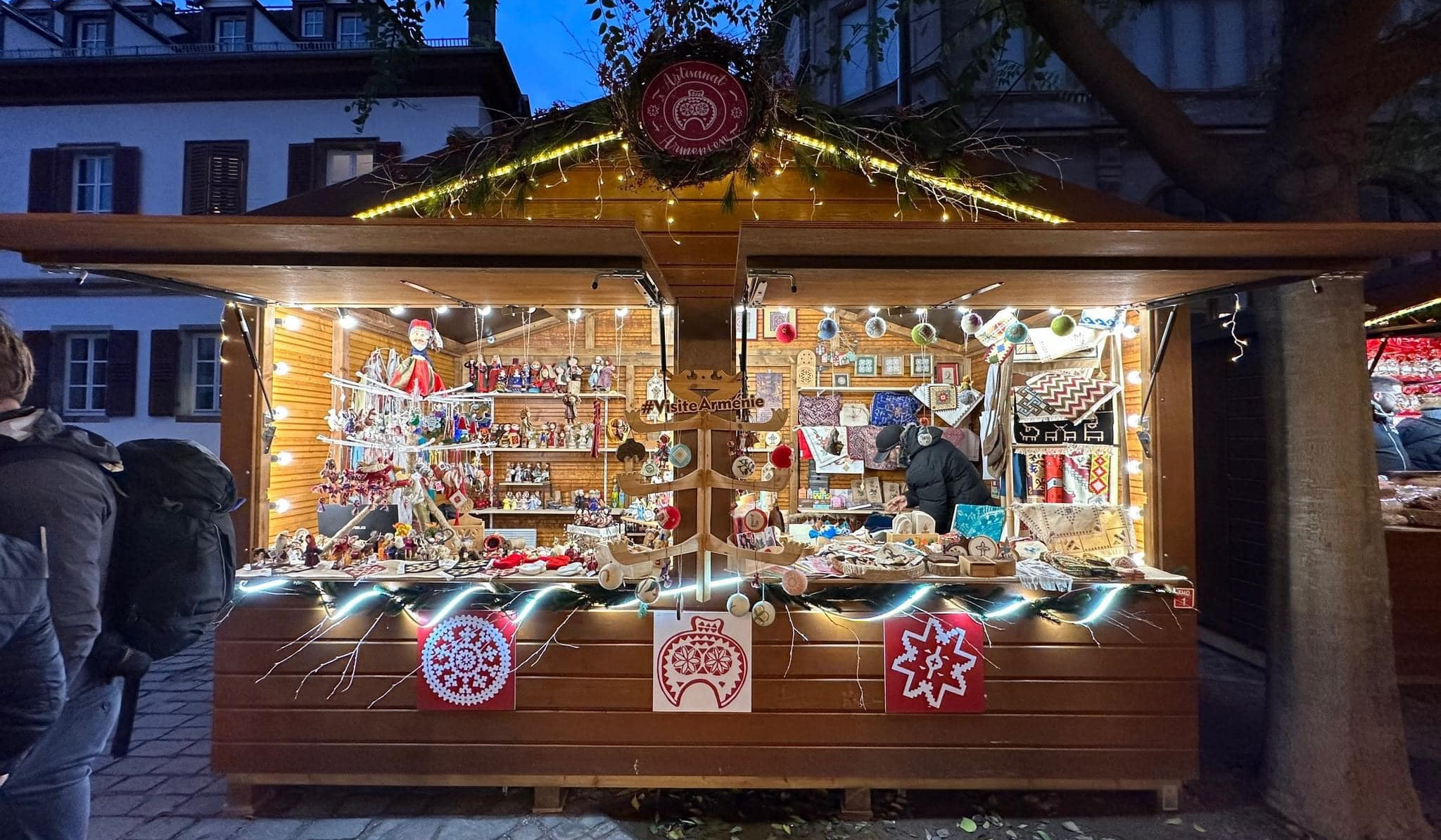 Հայաստանն առաջին անգամ մասնակցում է Եվրոպայում լայն ճանաչում ունեցող Ստրասբուրգի Սուրբ Ծննդյան տոնավաճառին