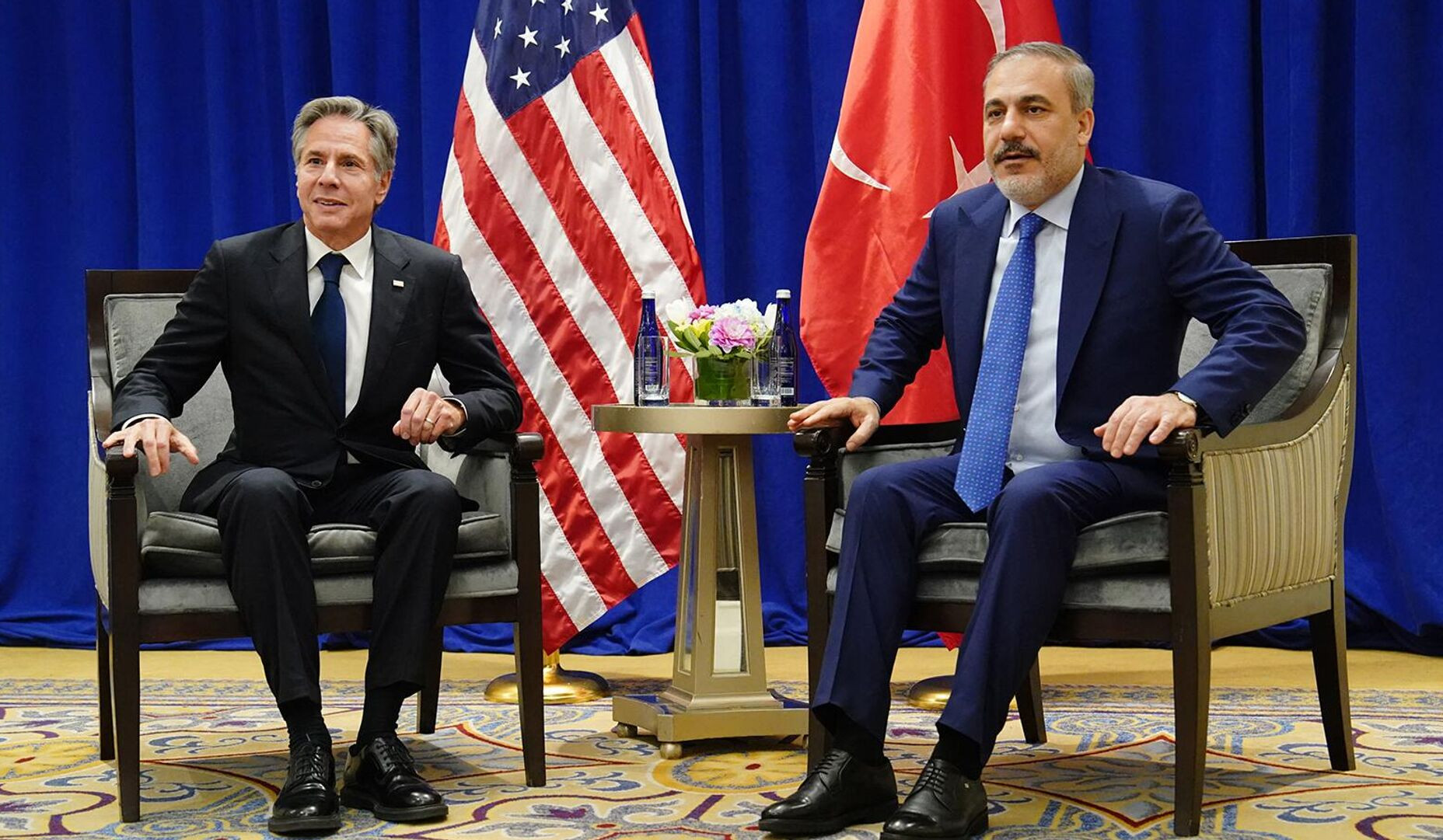 Blinken and Fidan discuss Gaza, US-Turkish relations on margins of NATO ministerial