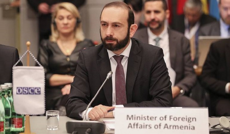 Ararat Mirzoyan to participate in session of OSCE Ministerial Council