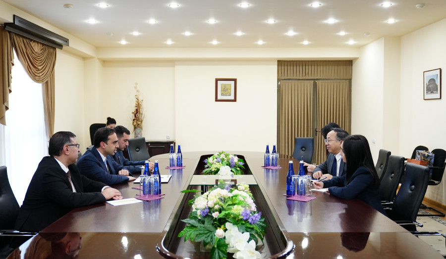Տիգրան Ավինյանը և դեսպան Ֆան Յոնգը կարևորելել են հայ-չինական գործակցության ընդլայնումը քաղաքների մակարդակում