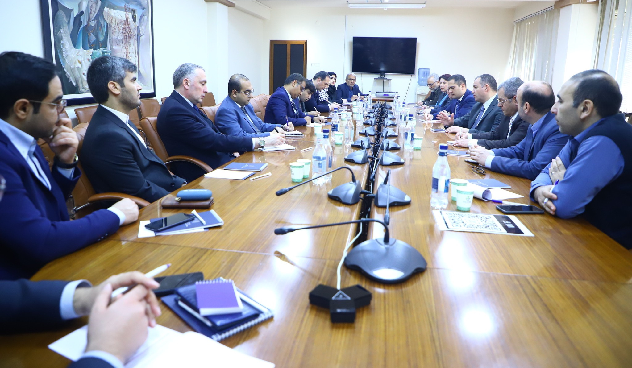 Kerobyan presented opportunities offered by Crossroads of Peace to experts of India, Iran, Georgia, and Armenia