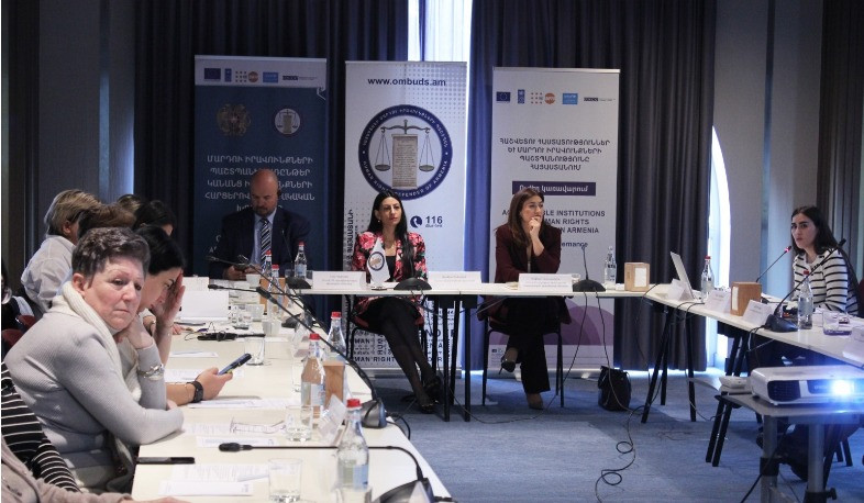 ՄԻՊ-ին առընթեր կանանց իրավունքների հարցերով խորհրդի նիստ՝ նվիրված «Ընդդեմ գենդերային բռնության ակտիվության 16-օրյակ» քարոզարշավին