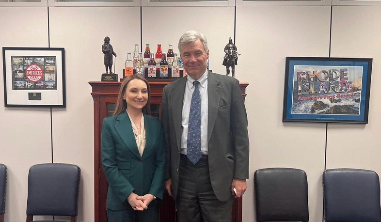 Ambassador Makunts and Senator Whitehouse discussed regional security issues