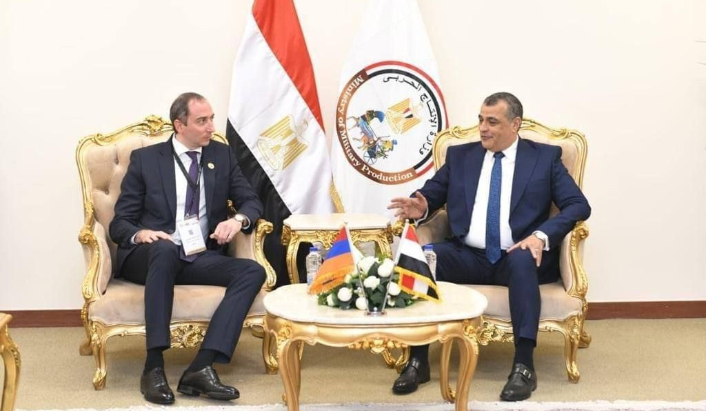 ԲՏԱ նախարարը և Եգիպտոսի ռազմական արտադրության պետնախարարը անդրադարձել են ռազմարդյունաբերության ոլորտներում համագործակցության հեռանկարներին