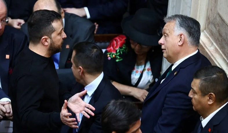 Զելենսկին լարված զրույց է ունեցել Հունգարիայի վարչապետի հետ