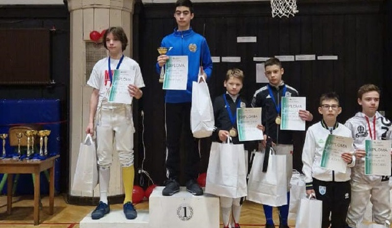 Հակոբ Մանուկյանը՝ սուսերամարտի Եվրոպայի Մ14 տարեկանների գավաթի խաղարկության հերթական փուլի հաղթող