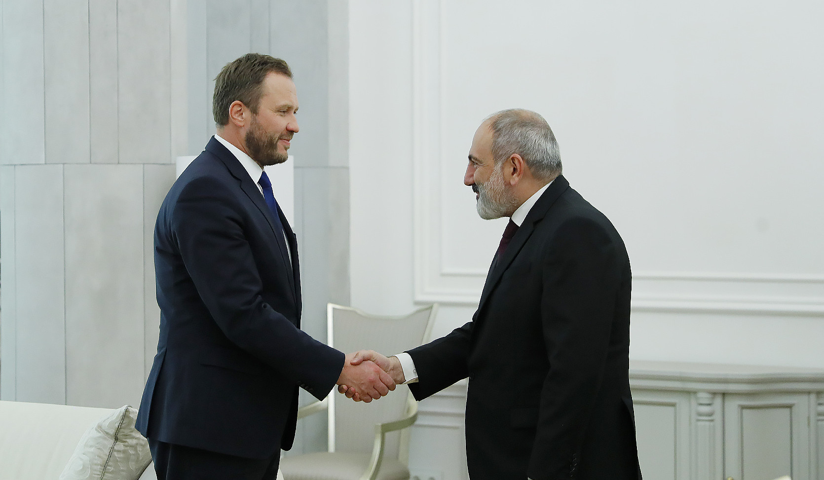 Prime Minister received Minister of Foreign Affairs of Estonia