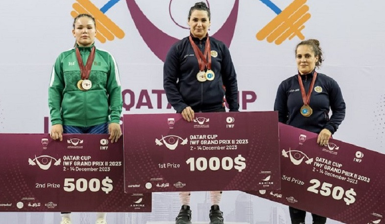 Ծանրամարտի Գրան պրի. Հռիփսիմե Խուրշուդյանը՝ ոսկե, Տաթև Հակոբյանը՝ բրոնզե մեդալակիր