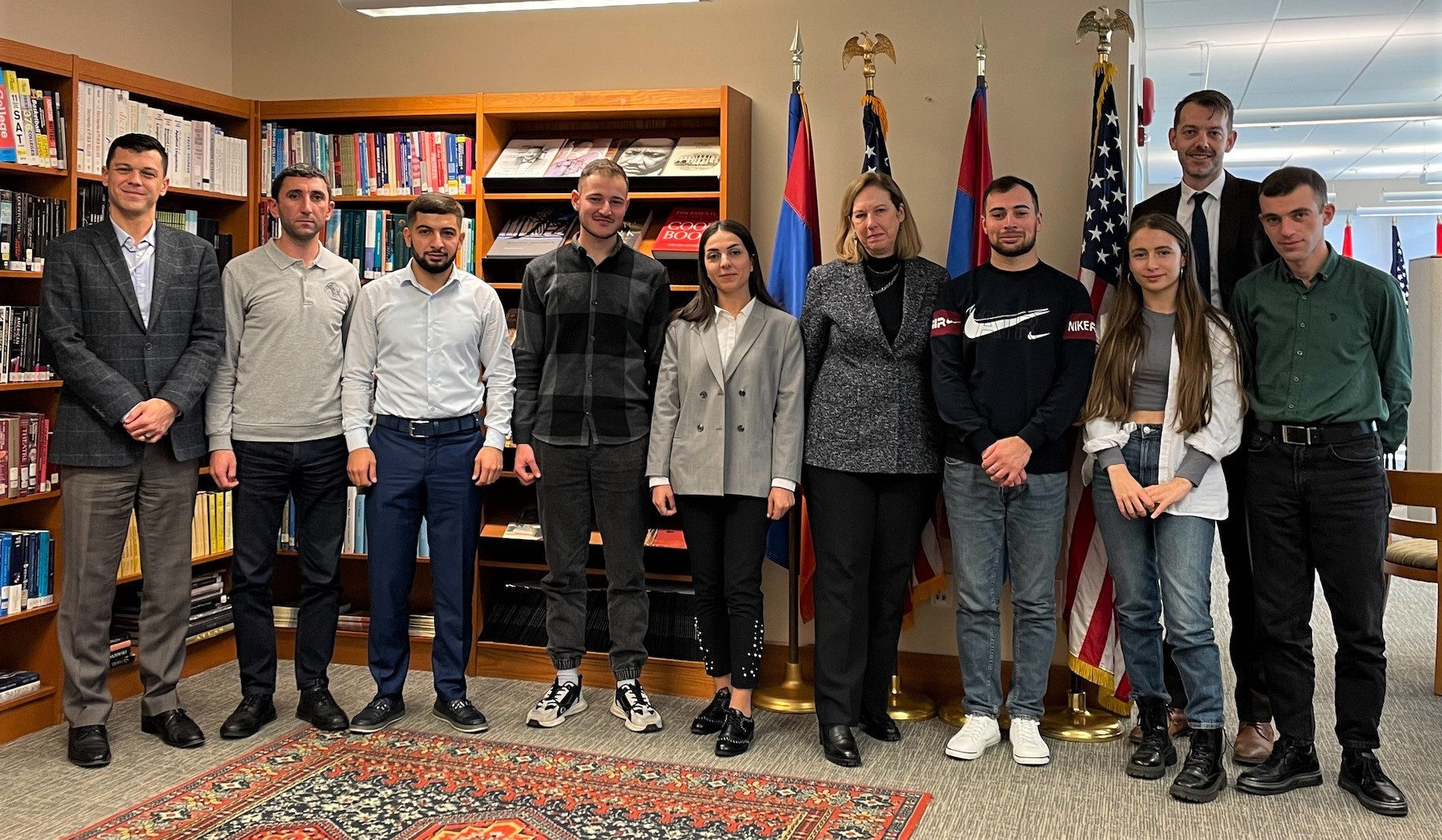 Rights of those displaced must be acknowledged and defended: US ambassador met with youth of Nagorno-Karabakh