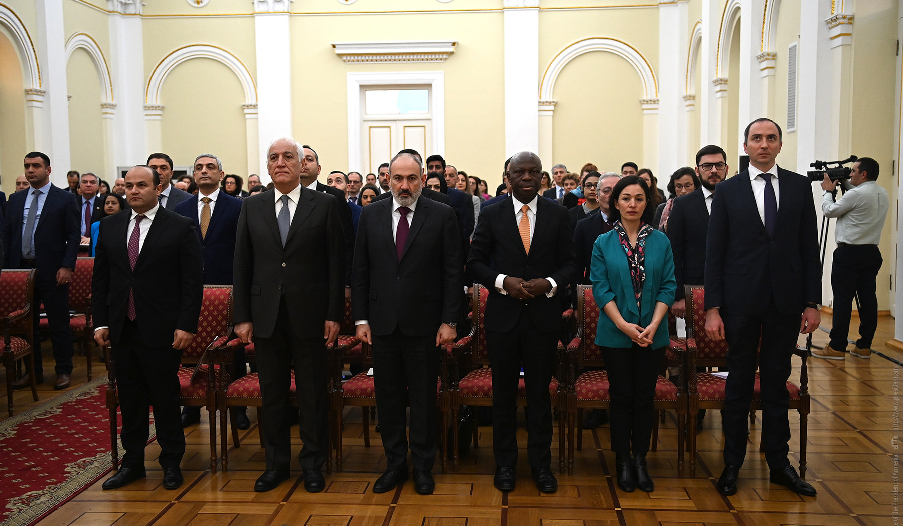 Vahagn Khachaturyan attended opening of international conference entitled 'Advancing social justice: future of labor in modern era'