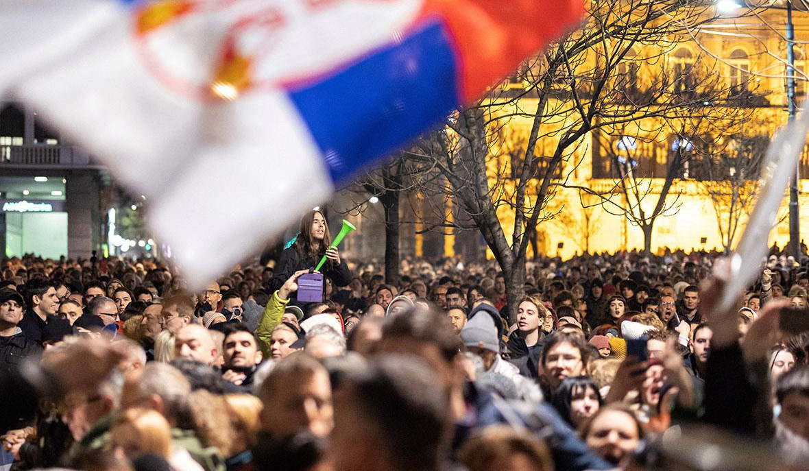 Սերբիայում ցուցարարներն իրենց բողոքն են արտահայտել արտահերթ ընտրությունների արդյունքներից