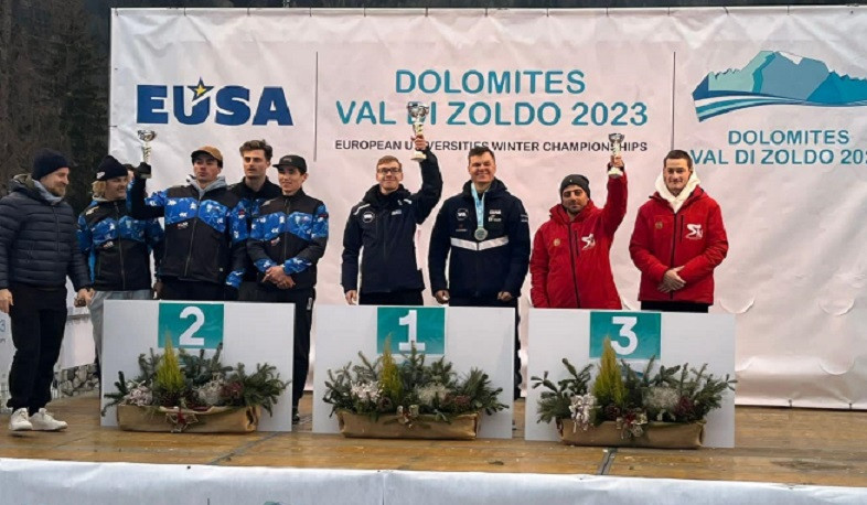 Հայ լեռնադահուկորդները բրոնզե մեդալ են նվաճել առաջին անգամ անցկացված Եվրոպայի համալսարանների ձմեռային խաղերում