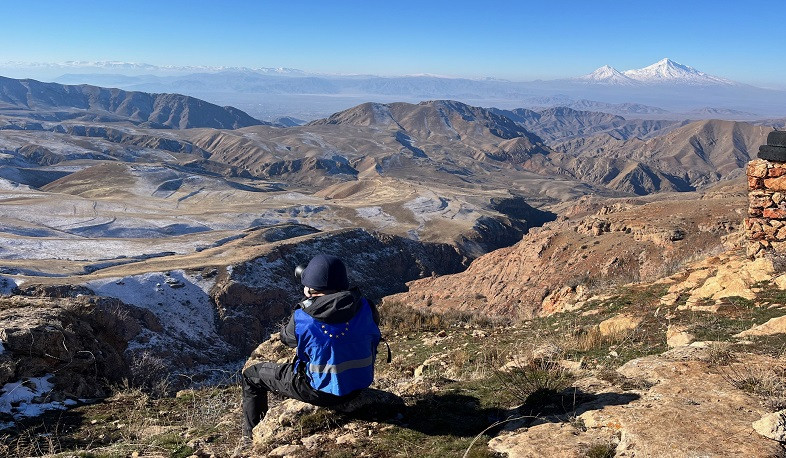 Avropa İttifaqının müşahidəçiləri Xaçik kəndində patrul keçiirblər