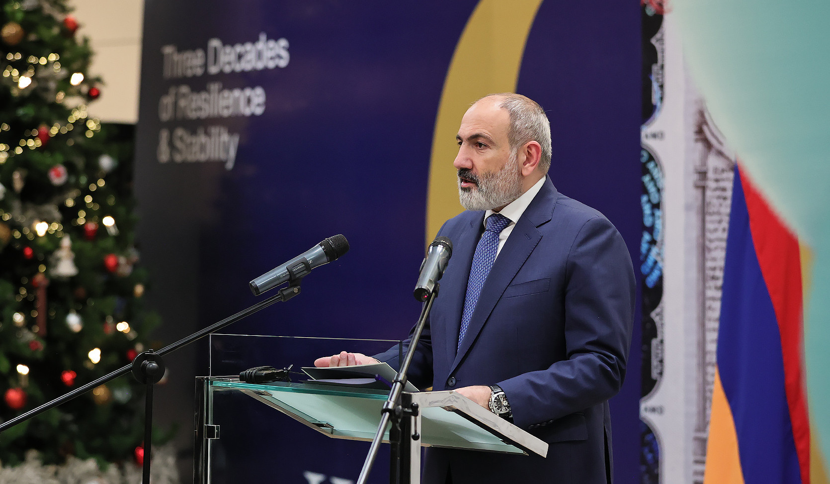As of November 2023, Armenia’s banking system registers record-high deposit portfolio: Prime Minister attends reception organized at Central Bank