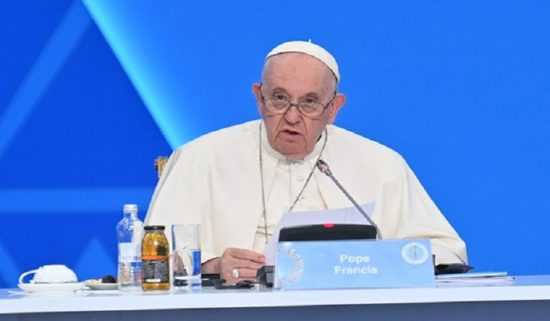 Pope Francis called on Armenia and Azerbaijan to reach peace treaty
