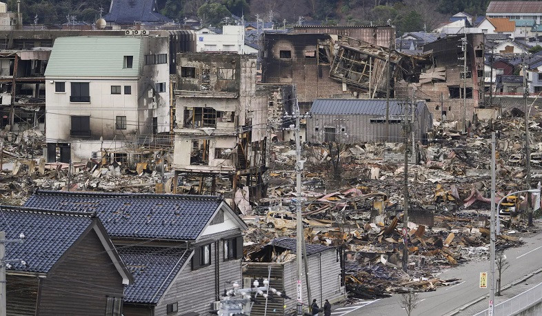 Ճապոնիայում տեղի ունեցած երկրաշարժերի հետևանքով զոհերի թիվը հասել է 168-ի