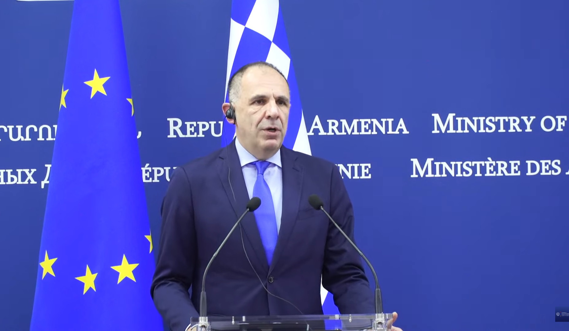 Siz hər cəhətdən Yunanıstan hökumətinə və xalqına arxalana bilərsiniz: Yorqos Qerapetritis