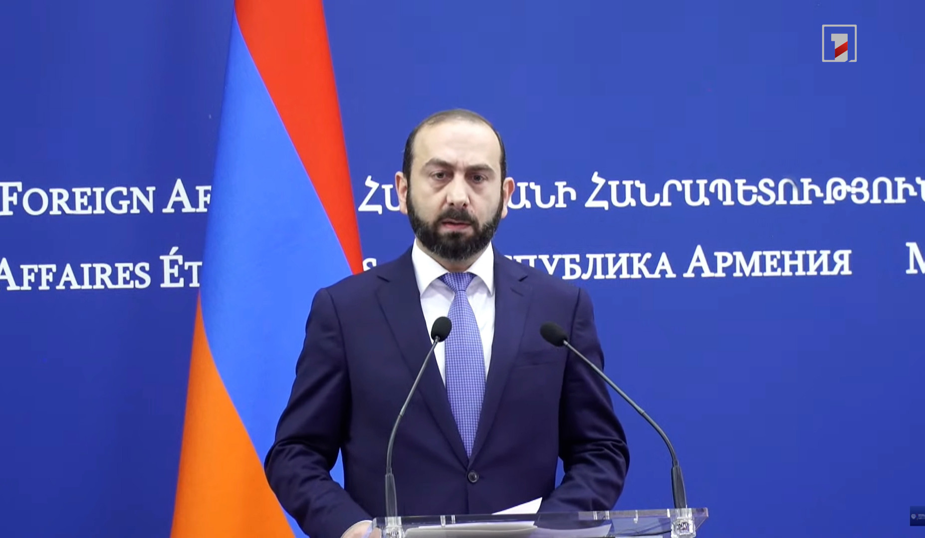 Proposals regarding peace treaty exchanged: Mirzoyan